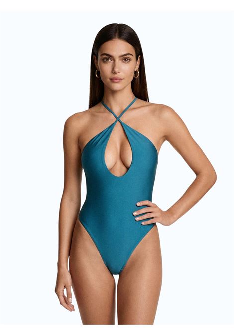 costume monokini petrolio ME FUI | SW0122PTMONOKINI-PETROLIO